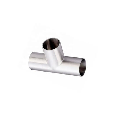 Food  Grade Sanitary  SS316 Stainless Steel Pipe  Fitting Tee