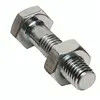 High Strength DIN933 Hexagon Head Ti Bolt Grey Hex Drive Machine Titanium Bolt with Nut