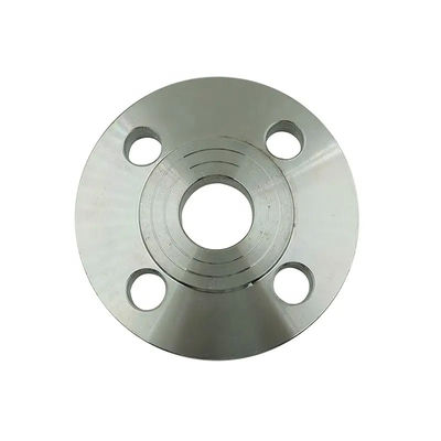 ทรงกลม ASTM A105 Stainless Steel Forge Flanges Forge Flanges ทนทานสูง