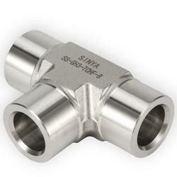 C70600 Copper Nickel Seamless Female Thread 90d Tee