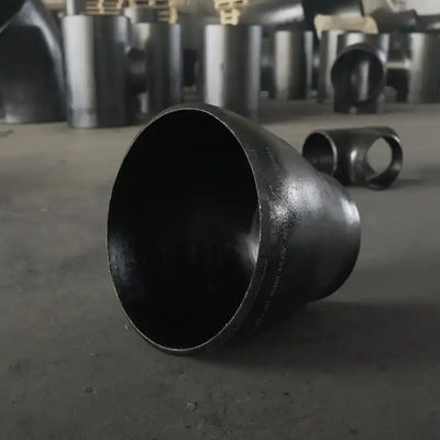 Carbon Steel Reducers Butt Welded Pipe Fittings Concentric Reducer With Black Painting/Peter