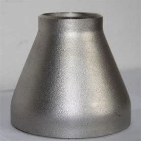 Round Head Pressure Steel Pipe Reducer Steel Tube Reducer in Customized Silver Casting Technology