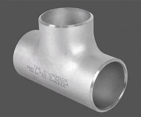 METAL Hastelloy C276 ASME B16.9 SCH40 Nickel Alloy Pipe Fittings Customize Tee