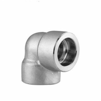 โลหะคาร์บอน โซค็อต-สเวดดิ้ง เอลโค้ทท่อ Fittings Astm B16.9 SCH 40 โซค็อต-สเวดดิ้ง เอลโค้ท