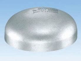 Round Stainless Steel Pipe Caps for Various Standards and Connections