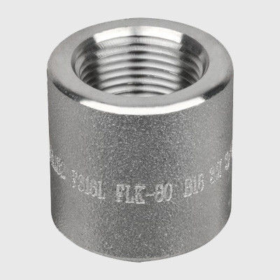 304/316 Stainless Steel Pipe Fittings Threaded Coupling Factory Goods Forged Fittings