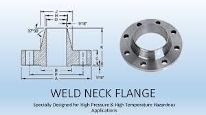 304/316 Stainless Steel Flanges A182 Weld Neck Flange ANSI B16.5 Forged Pipe Fittings