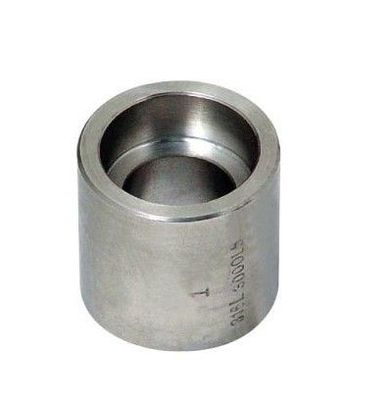 ข้อต่อเชื่อมแบบเชื่อมซ็อกเก็ตตีขึ้นรูป ASTM A182 UNS S31803 เหล็กกล้าไร้สนิมดูเพล็กซ์ DN20 ASME B16.11