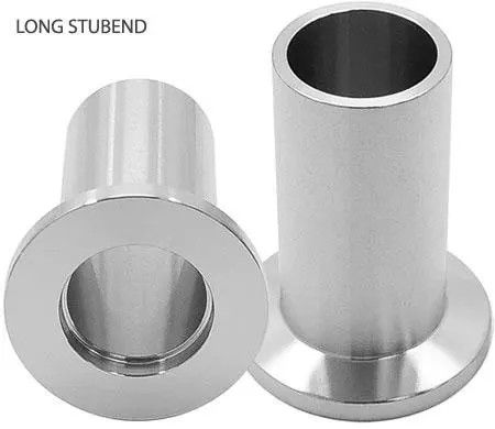 SCH40 Butt Welding Pipe Fitting ASME B16.9  Stainless Steel Lap Joint Long Stub End