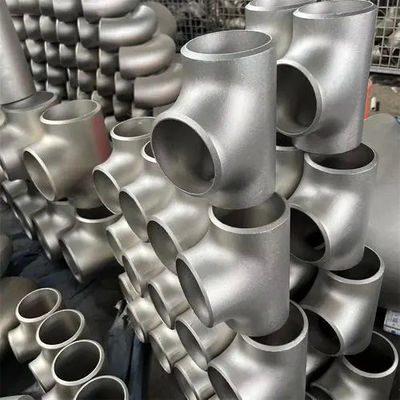 ASME B16.9 สแตนเลสสตีลเท่ากับที 304/316L ข้อต่อท่อเชื่อมชนแบบไม่มีรอยต่อ 1/2-24 นิ้ว