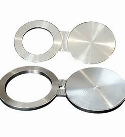 METAL FACTORY Spectacle Blind Flange - Figure 8 Design, Stainless Steel, Durable Industrial Solution