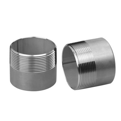 METAL Good Quality Pipe FittingsThreaded Taper Bspt/Npt  Nipple