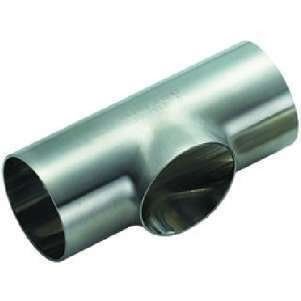 ประเทศจีน สแตนเลสร้อน Butt weld Tee สายตรง Tee เทียบเท่า 1/2''-20' SCH40 ปรับปรับท่อ