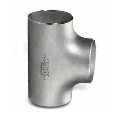 Steel Tee SS 304 316 Pipe Fittings for Industry 1/2-48 Inch Straight Hastelloy C276 Welding