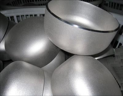 ASTM A403 WP316 316L Stainless Steel Tube End Cap 1/2 to 72 Inch Seamless Butt Welded Pipe Cap Fitting