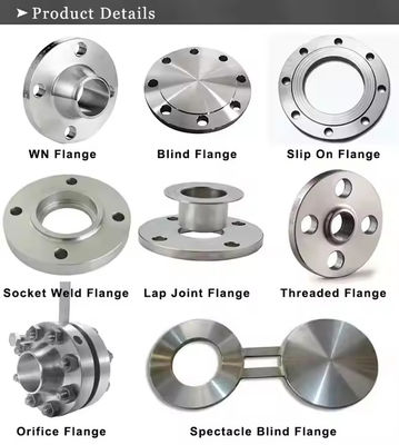 Forged Steel Flanges for Various Materials Nickel Alloy Super Stainless Steel Stainless Steel Duplex Steel Alloy Steel Carbon Steel