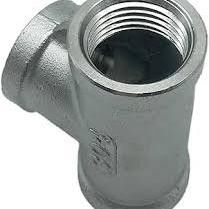 Stainless Steel Tee for Pipe Lines Connect Grade 304 316 Classic Silver Color Customized Support 3 Contact Us for Size Shanghai