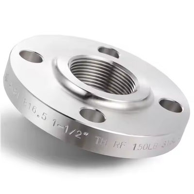 ANSI B16.5 SOFF Flange CL150 ASTM A182 F53 / 2507 / UNS S32750 Super Duplex Stainless Steel Slip on Flanges
