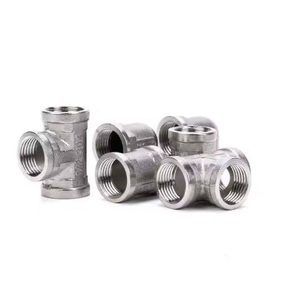 Customized Male Female Threads Elbow/tee/cross fitting 1/4"-2" Stainless Steel 304 316L Threaded Fittings