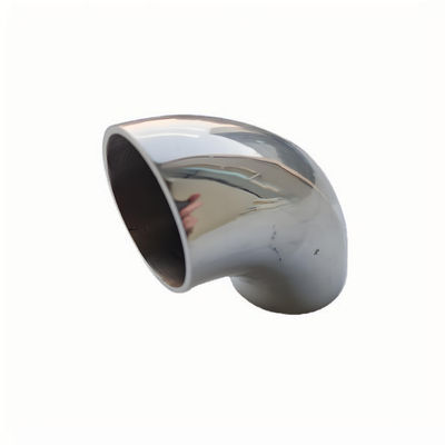 Metal China Manufacturer 304 Stainless Steel 90D Butt Weld Elbow Pipe Fitting Elbow for Stainless Steel Handrail Fitting