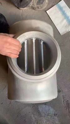 JIN Sch80 6inch 90/10 Stainless Steel Tee Galvanized Pipe Fittings Tee