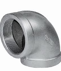 Forged 314L Stainless Steel Elbows Threaded Elbow ASME B16.11