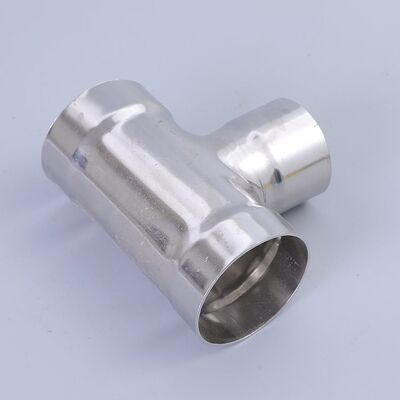 A182 F57/S39277 Super Duplex Barred Tee 6"x6" SCH80 Equal Butt Weld Fitting