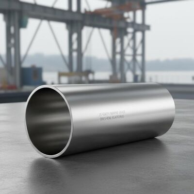 กระจก Duplex สแตนเลสท่อ กว้างภายใน จีไอเอสมาตรฐานที่กําหนดเอง เหมาะสําหรับอุปกรณ์ทางทะเลและแพลตฟอร์มนอกทะเล