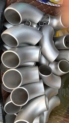 90D Butt Welding Fittings High Pressure Seamless Elbow Duplex Stainless Steel ASTM A815 UNS S32750 ASME B16.9