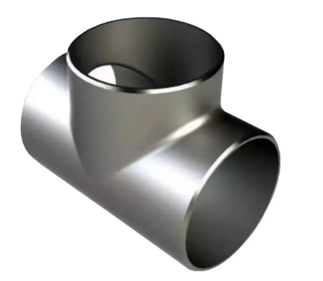 Stainless Steel Welded Tee, High Tensile Strength 304 Pipe Fitting for Industrial Piping Systems