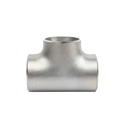 ASME B16.9 บาร์เรลที เชื่อมชน SCH 80 สแตนเลส ทนการกัดกร่อน ฟิตติ้ง