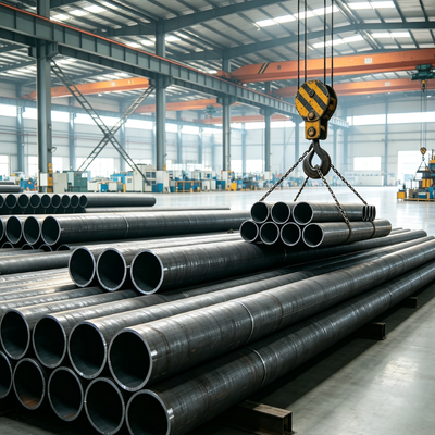 API 5L X65 SSAW Spiral Welded Carbon Steel Pipe with 219mm-3500mm OD and 5.0mm-28mm WT for Oil Gas Water Pipeline