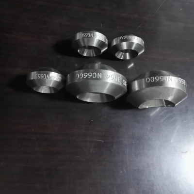 อุปกรณ์ประกอบเหล็กไนเคิล ASTM B564 UNS N06600 Weldolet 8' x 2' SCH10S MSS SP97