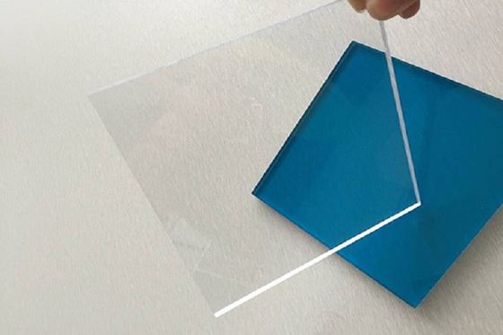 80-100 Times Toughened Transparent Cast Acrylic Sheet Flame Retardant Low Water Absorption