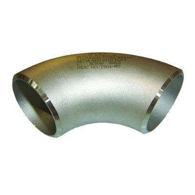 ASME B16.9 815 UNS32750 2 4 6 8 นิ้วสแตนเลสไม่มีรอยต่อ Butt weld ข้อศอกข้อต่อท่อ